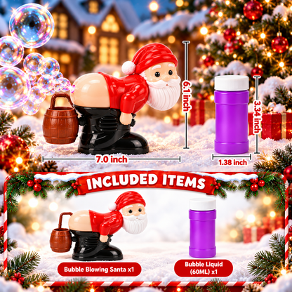 Bubble Blowing Santa™
